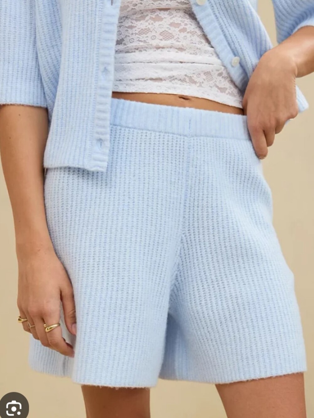Aerie NWT  unreal sweater short